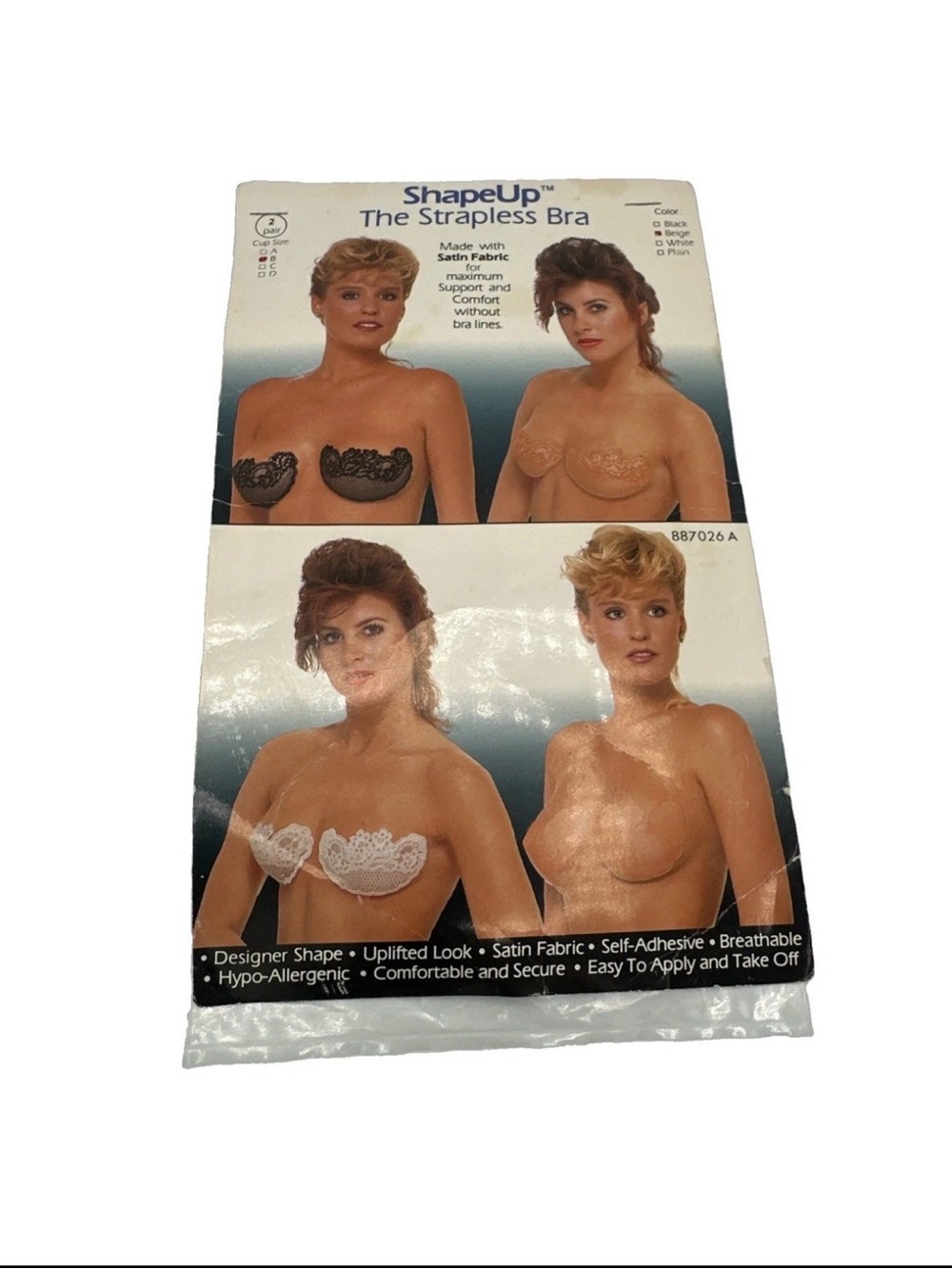 Strapless Adhesive Bra - Nude